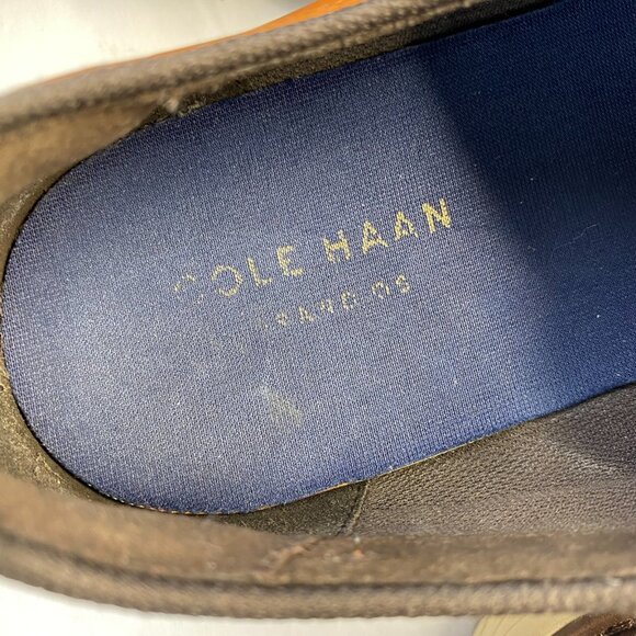 Cole Haan Men\'s Original Grand Wingtip Oxford Brown Leather Size 11M C34120 main image 8